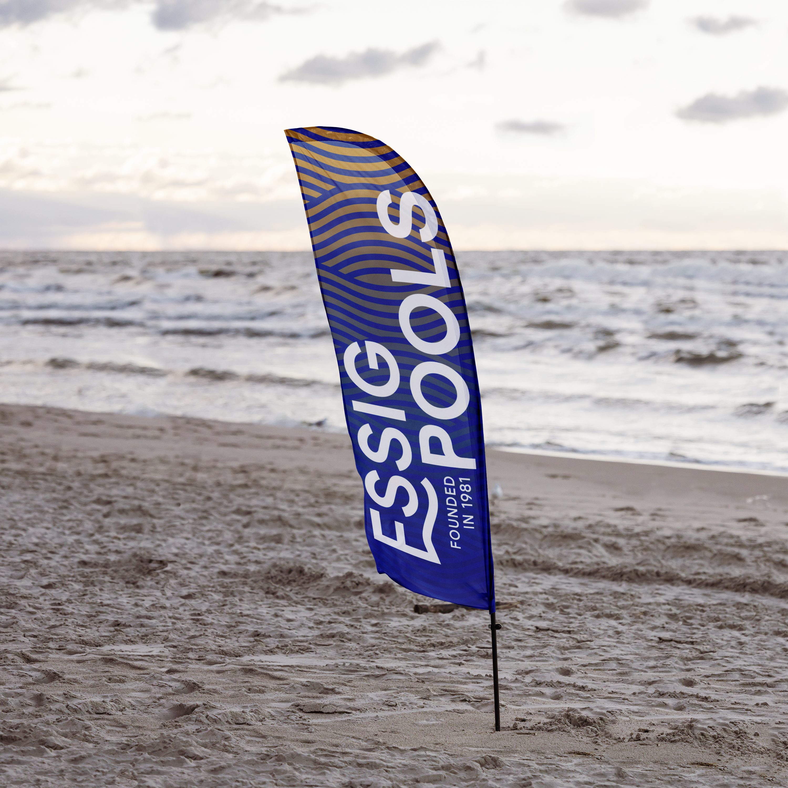 Banner Flag at the Beach